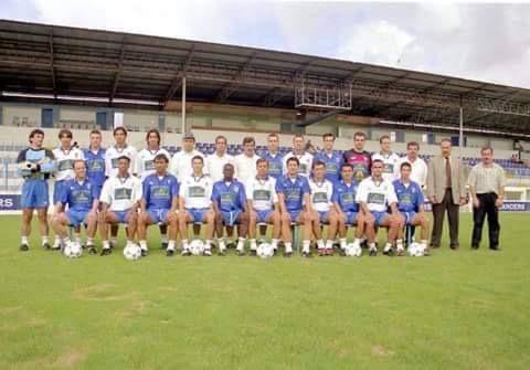 Photo d'équipe au Portugal